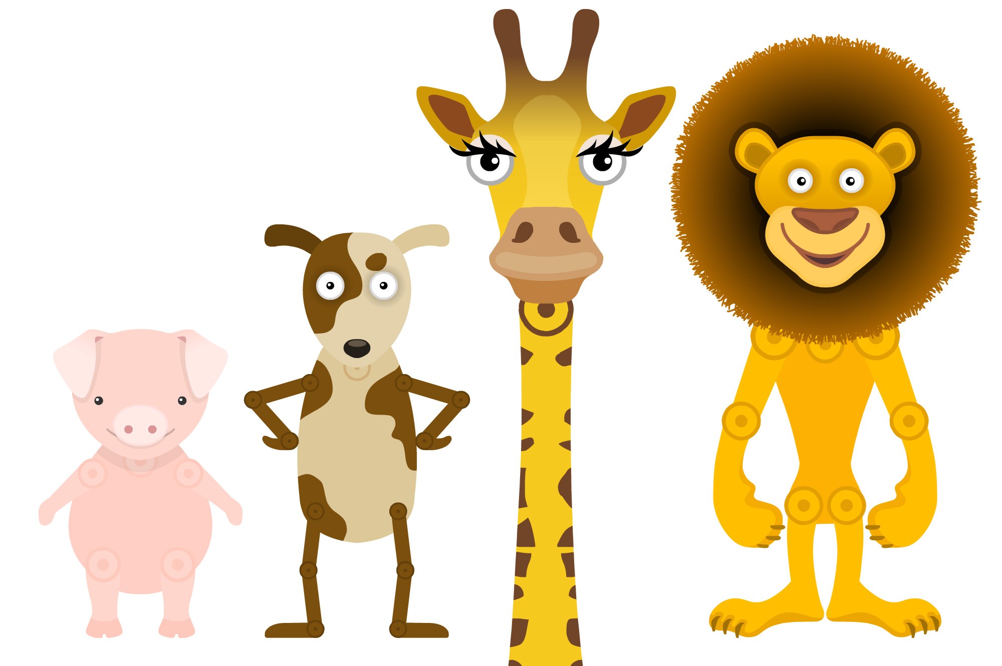 Sketch Star Puppets Illustration