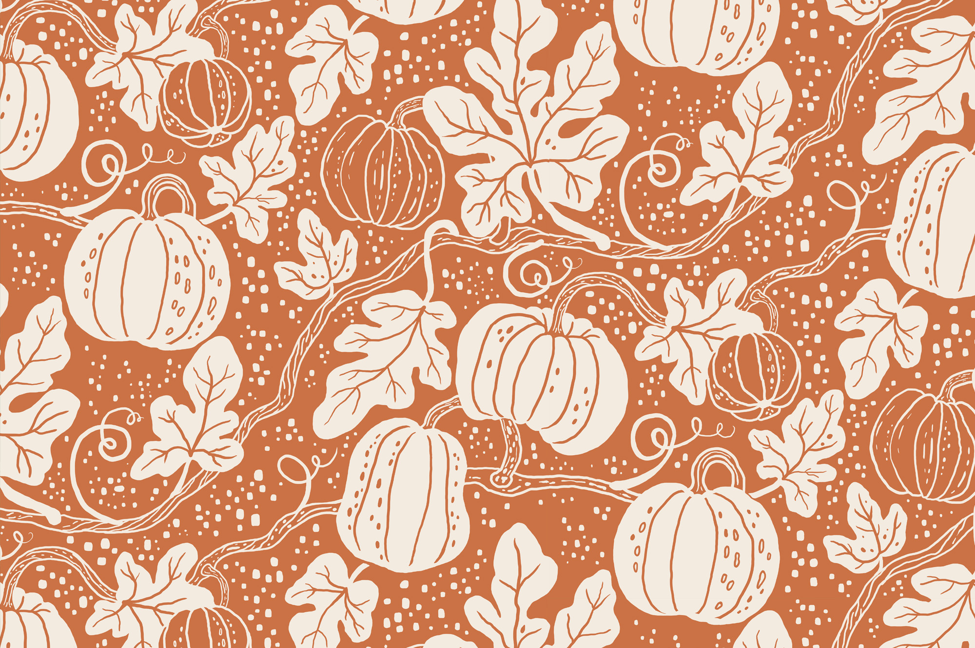 Pumpkin pattern
