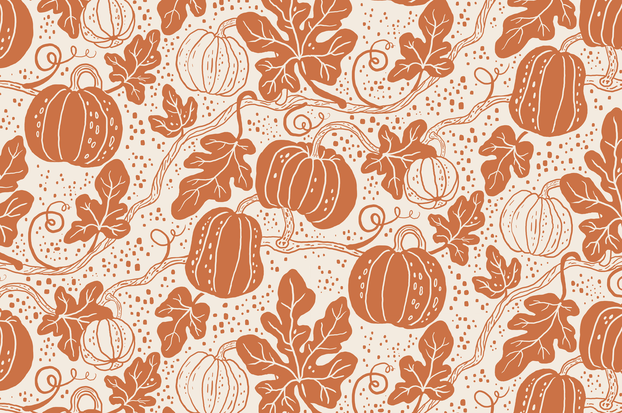 Pumpkin pattern