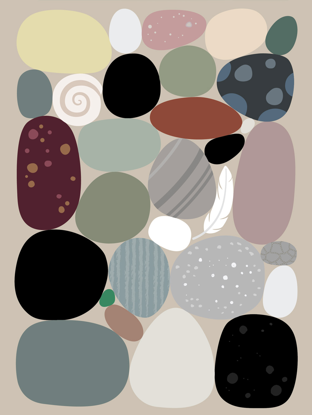 Stones illustration